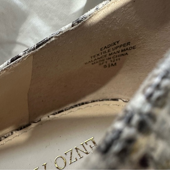 ENZO ANGIOLINI Eadixy Faux Snakeskin Pumps size‎ 8.5 - Picture 8 of 9